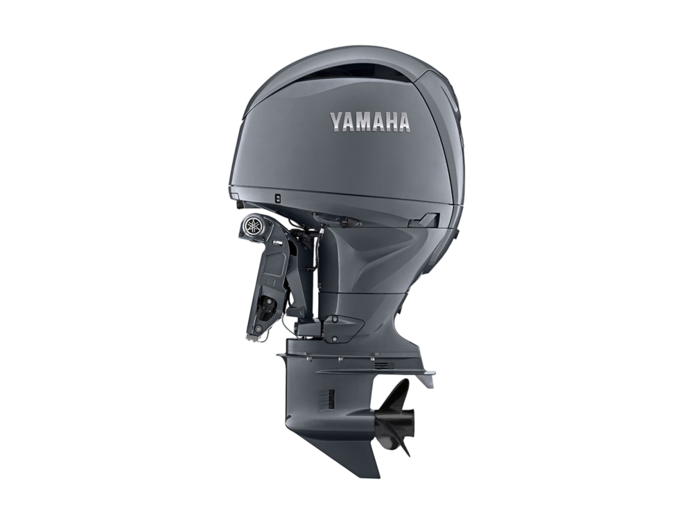Motor fueraborda Yamaha 4 tiempos F150LETL, 150HP pata larga con dirección hidráulica