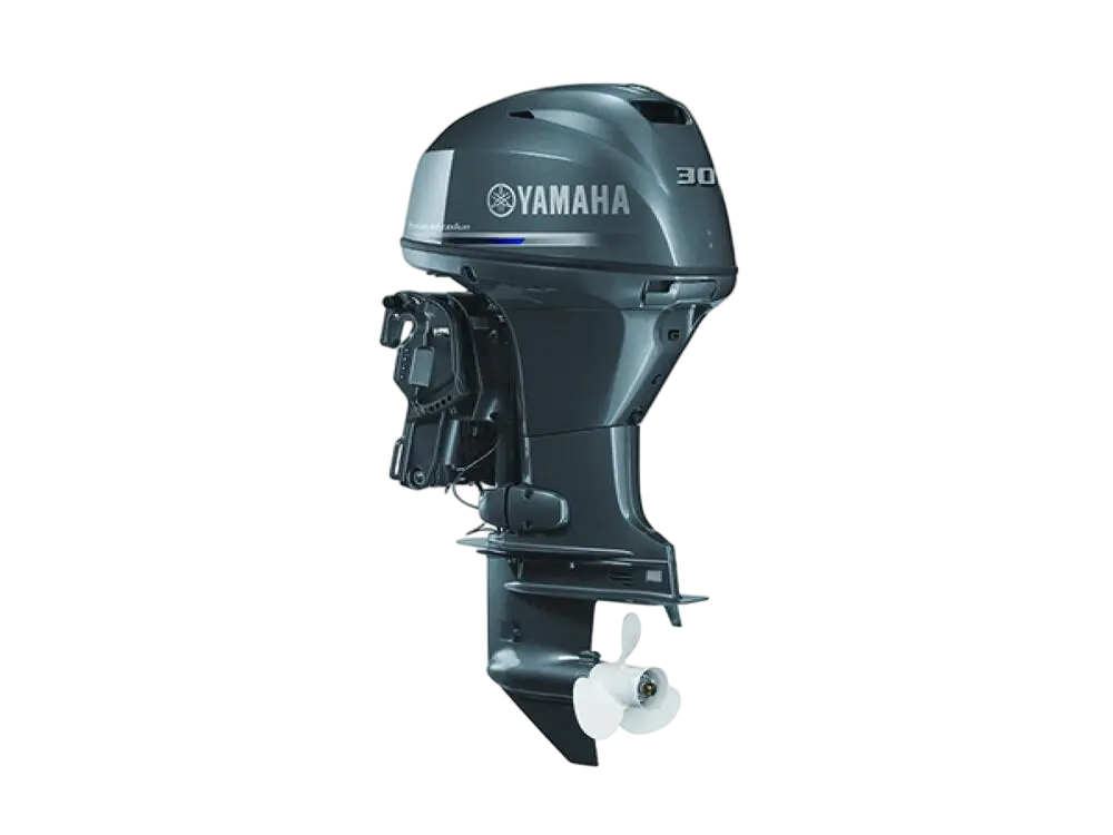 Motor fueraborda Yamaha 4 tiempos F30BETS, 30HP Full pata corta EFI